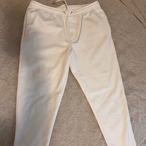 Zara Men's White Casual Pants
